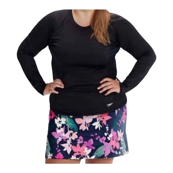 NWT SPEEDO Skort Large Pickleball Pockets Activewear Athleisure Travel Swim NWT - Picture 3 of 13